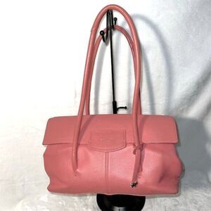 RADLEY London Coral Pink Pebble Leather Shoulder Bag Burnham Beeches